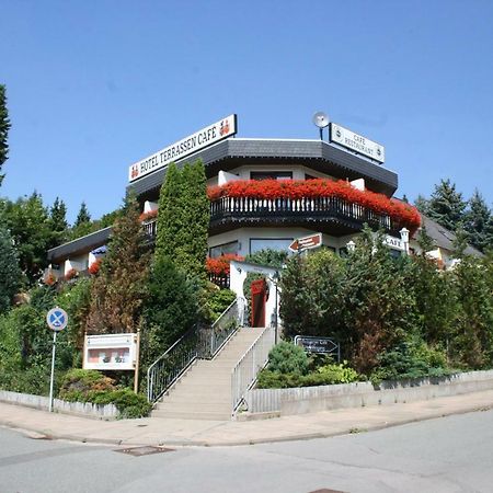 Themen Hotel Terrassen Cafe Bad Münder am Deister Eksteriør bilde