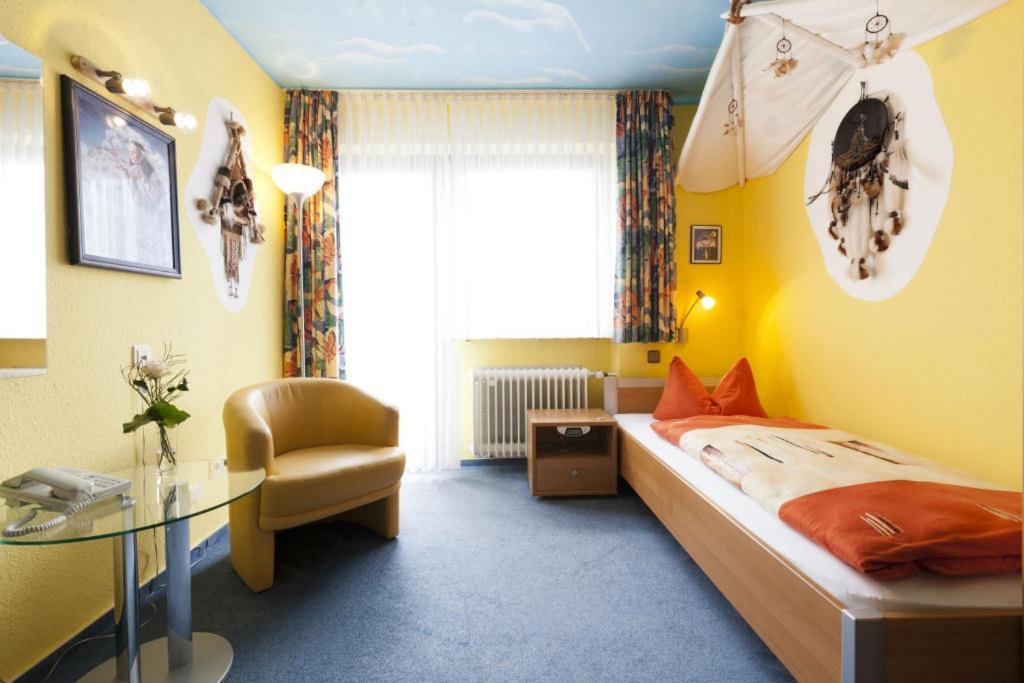 Themen Hotel Terrassen Cafe Bad Münder am Deister Eksteriør bilde
