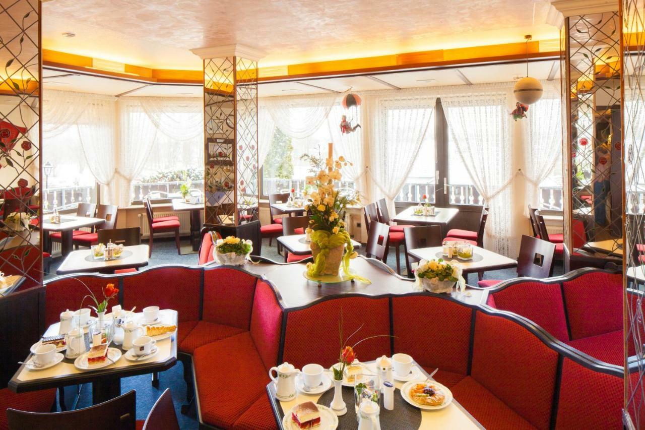 Themen Hotel Terrassen Cafe Bad Münder am Deister Eksteriør bilde