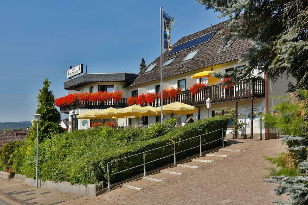 Themen Hotel Terrassen Cafe Bad Münder am Deister Eksteriør bilde