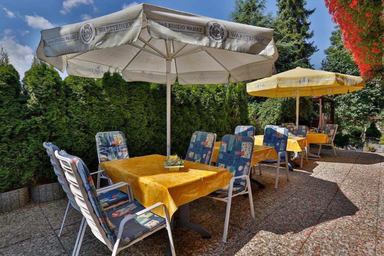 Themen Hotel Terrassen Cafe Bad Münder am Deister Eksteriør bilde