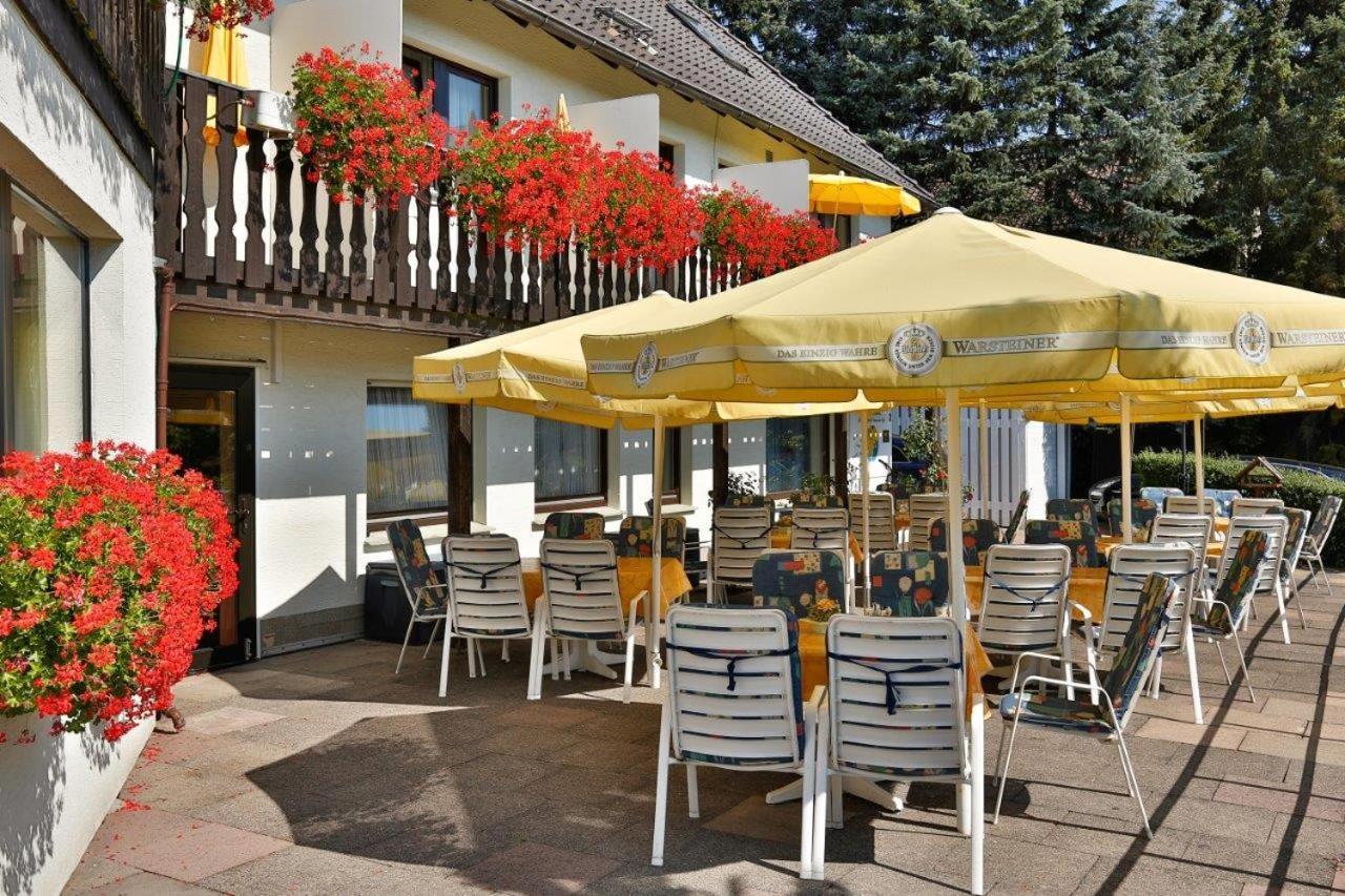 Themen Hotel Terrassen Cafe Bad Münder am Deister Eksteriør bilde